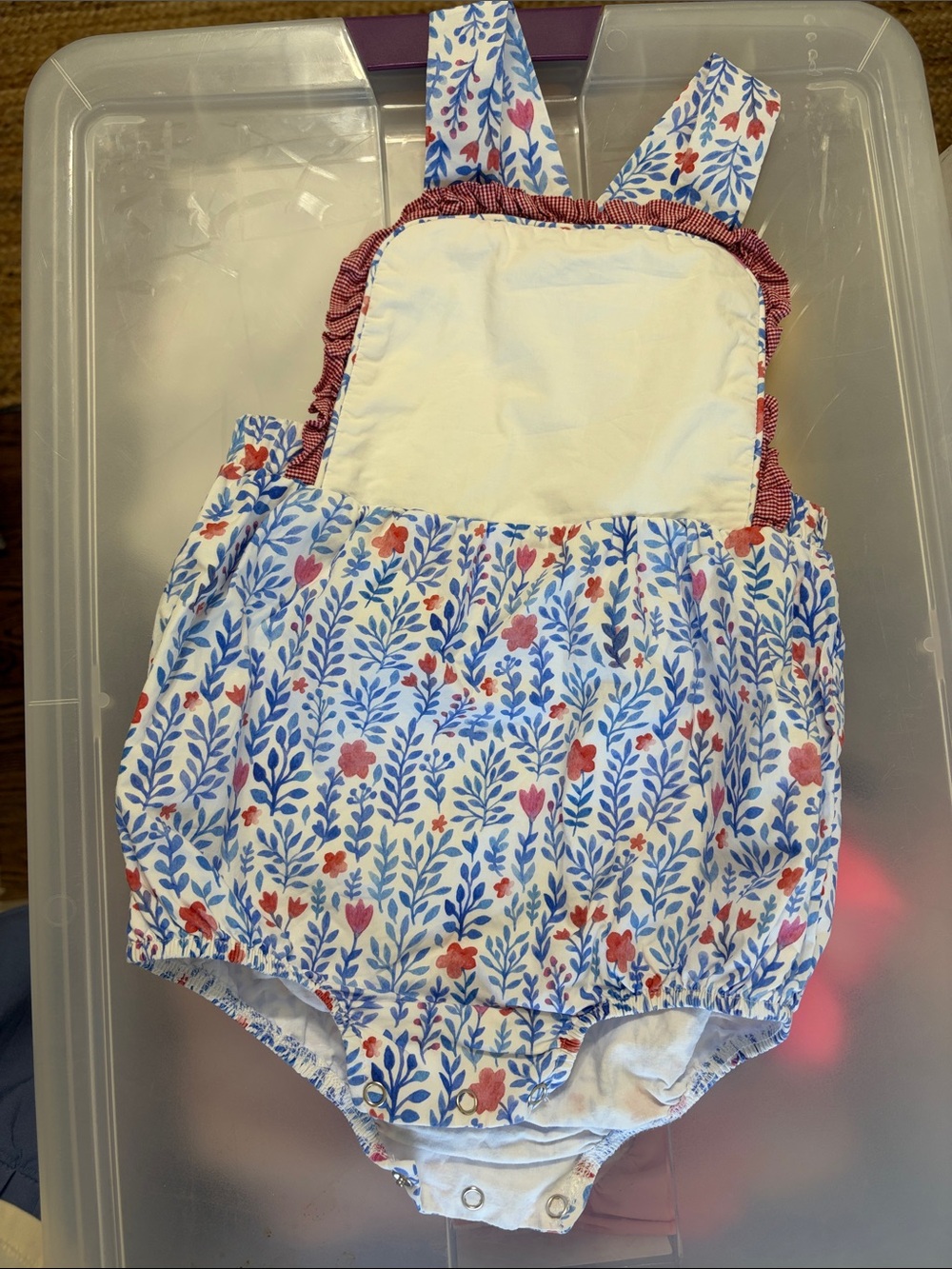 Freedom Fields Sunsuit, Blue